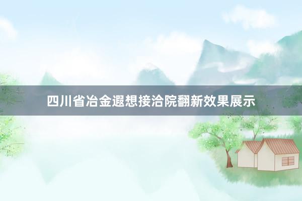四川省冶金遐想接洽院翻新效果展示